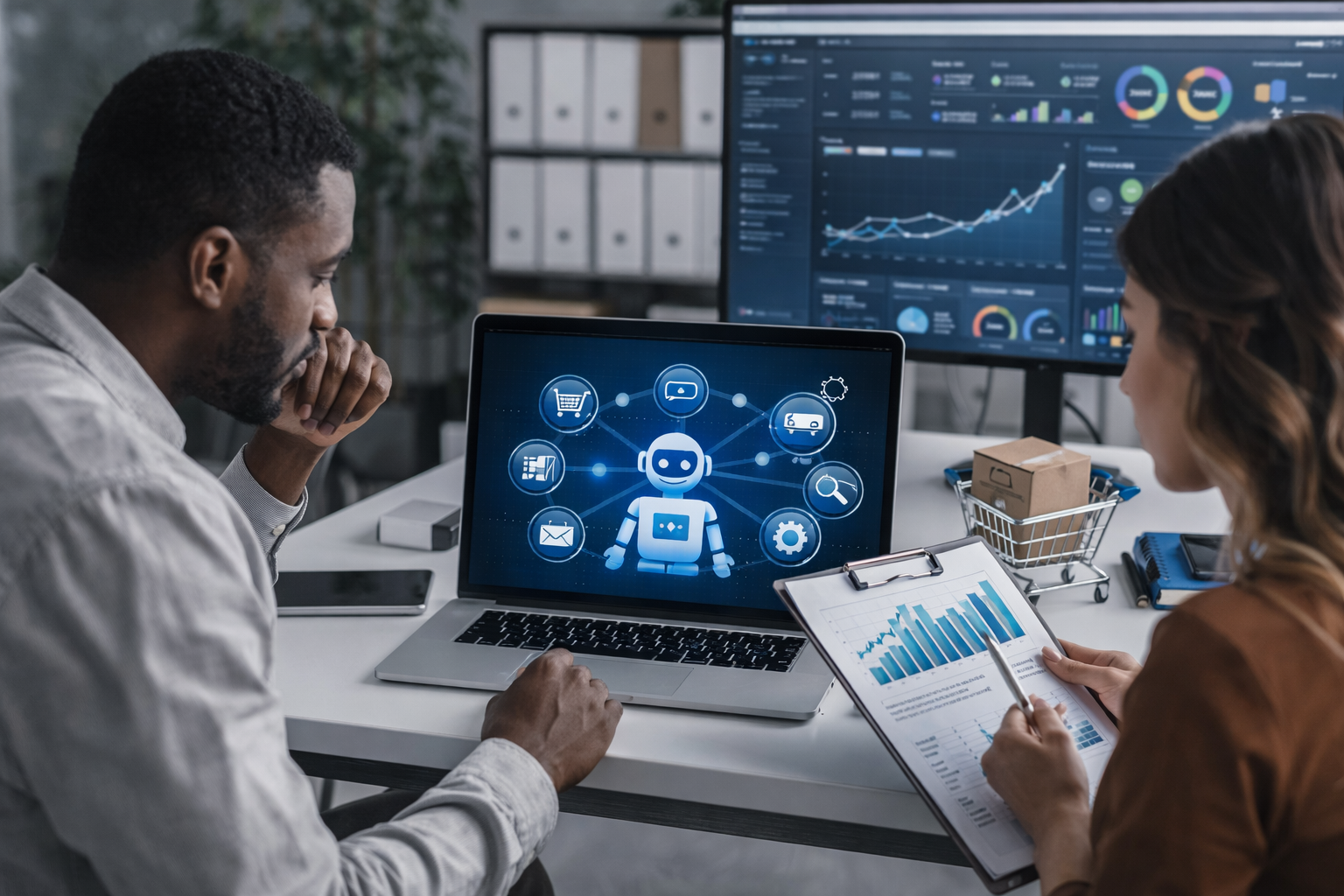 7 способов автоматизации интернет-магазина с ИИ: статистика и кейсы 2026